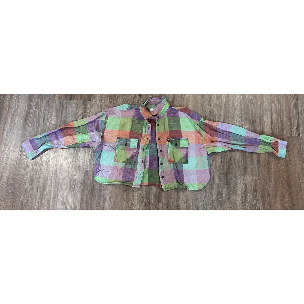 Urban Outfitters Cropped Flannel